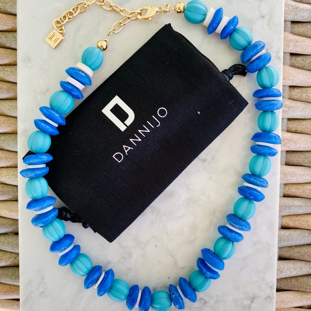 DANNIJO Petani Beaded Necklace NWT - Picture 5 of 13